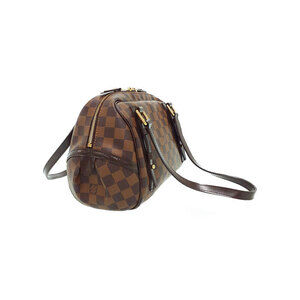 Louis Vuitton Ebene Bag Damier Shoulder Rivington Brown